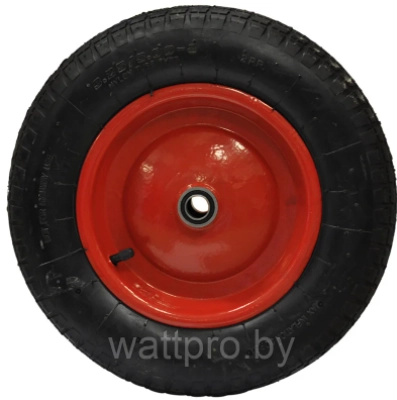 Колесо пневматическое красное WATT 3.00-8 95х16 мм для FW 1x85