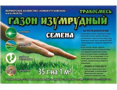 Травосмесь Газон Изумрудный 0,5 кг