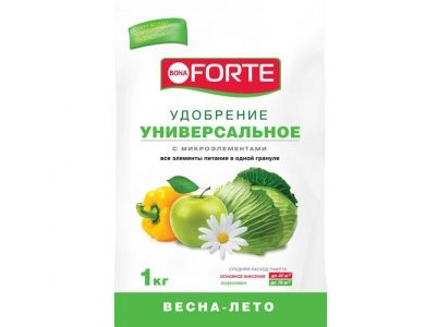 Удобрение Bona Forte универсальное (весна-лето), 1 кг