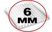 Поликарбонат Роялпласт 6 мм прозрачный