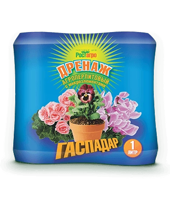 Дренаж &quot;Гаспадар&quot; агроперлитовый с микроэлементами, 1 л