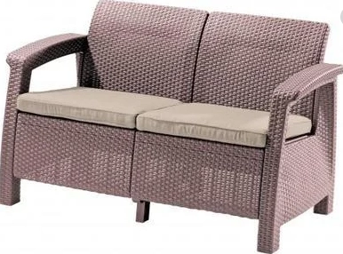Скамья двухместная CORFU II LOVE SEAT
