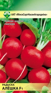 Редис Алешка, 2 г (МССО)