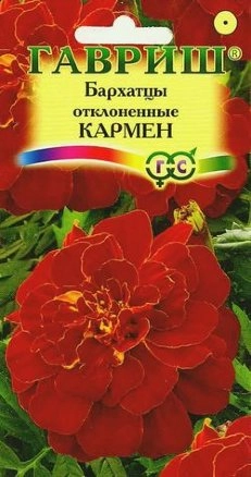 Бархатцы Кармен отклоненные, 0,3 г
