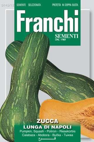 Тыква длинная Неапольская 4 г (Franchi) Тыква длинная Неапольская 4 г (Franchi)