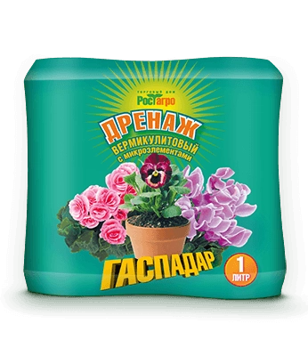 Дренаж &quot;Гаспадар&quot; вермикулитовый с микроэлементами, 1 л