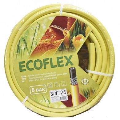 Шланг поливочный ECOFLEX 3/4 25 м