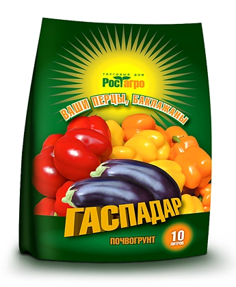 Грунт Гаспадар Ваши перцы,баклажаны, 10 л