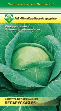 Капуста белокочанная Белорусская-85, 0,5 г (МССО)