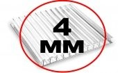Поликарбонат Роялпласт 4 мм прозрачный