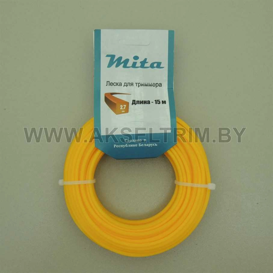 Леска для триммера 2,7*15 квадрат SVIST NEW Леска для триммера 2,7*15 квадрат SVIST NEW