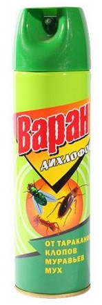 Дихлофос Варан от всех насекомых, 440 мл Дихлофос Варан от всех насекомых, 440 мл