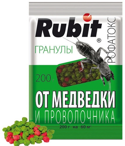 Рубит Рофатокс от медведки и проволочника 200 г Рубит Рофатокс от медведки и проволочника 200 г