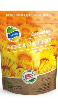 Рогокопытный шрот 1,2 л, ОрганикМикс