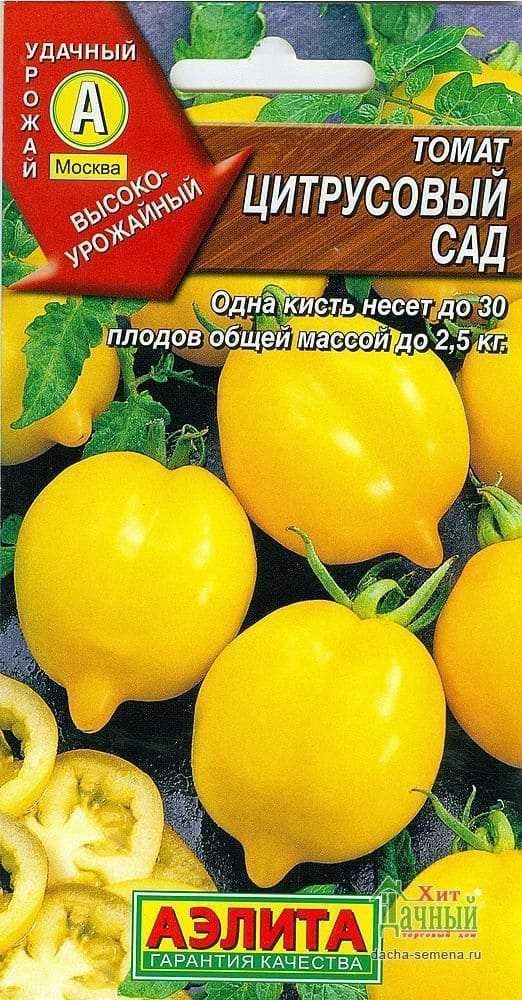Томат Цитрусовый сад, 20 шт (АЭЛИТА) Томат Цитрусовый сад, 20 шт (АЭЛИТА)
