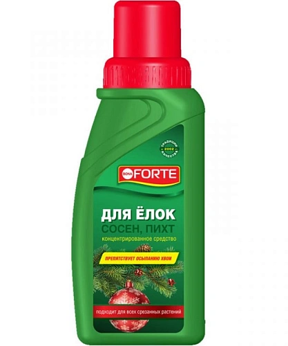 Удобрение Bona Forte для новогодних елей, сосен, пихт (285 мл) Удобрение Bona Forte для новогодних елей, сосен, пихт (285 мл)