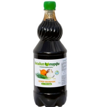 Оксидат торфа Лучок-чесночок с микроэлементами, 1 л
