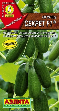 Огурец Секрет F1, 10 шт