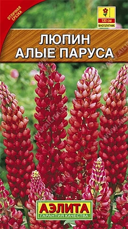 Люпин Алые паруса многолетний 0,5 г (АЭЛИТА) Люпин Алые паруса многолетний 0,5 г (АЭЛИТА)