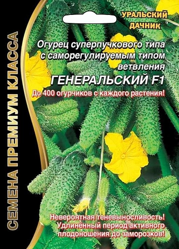 Огурец Генеральский F1 (УД) Огурец Генеральский F1 (УД)