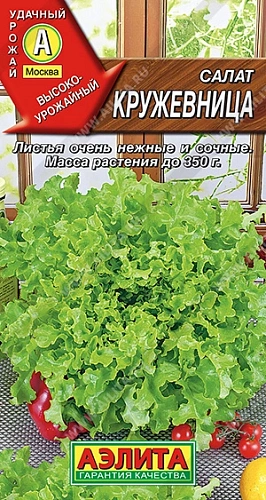 Салат Кружевница листовой 0,5 г (АЭЛИТА) Салат Кружевница листовой 0,5 г (АЭЛИТА)