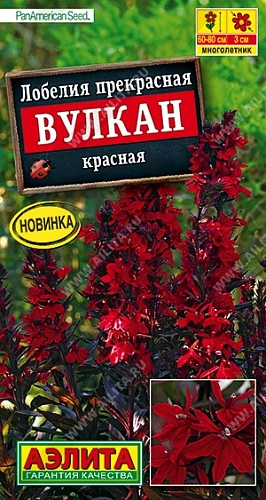 Лобелия Вулкан красная 5 шт (АЭЛИТА) Лобелия Вулкан красная 5 шт (АЭЛИТА)