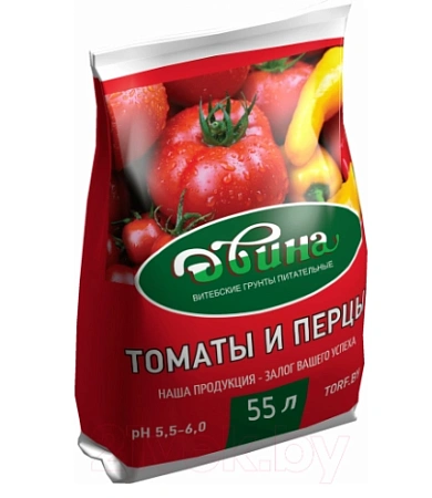 Грунт Двина для томатов и перцев, 55 л
