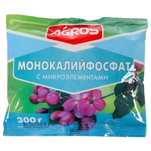 Монокалийфосфат с микроэлементами, 300 г Монокалийфосфат с микроэлементами, 300 г