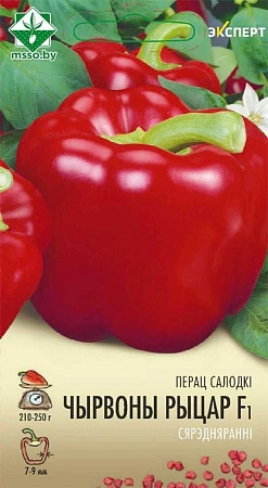 Перец сладкий Красный рыцарь F1, 6 шт (Эксперт) (МССО)