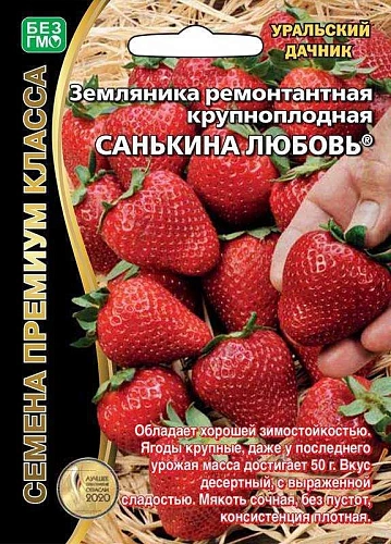 Земляника Санькина любовь ремонтантная (УД) Земляника Санькина любовь ремонтантная (УД)
