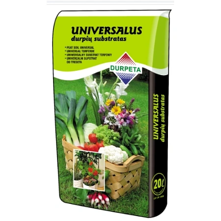 Грунт Durpeta универсальный торфяной для цветов, 10 л Грунт Durpeta универсальный торфяной для цветов, 10 л