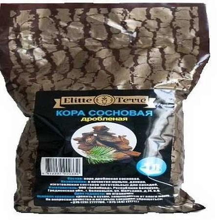 Кора сосновая дробленая Elitte Terre, 1 л