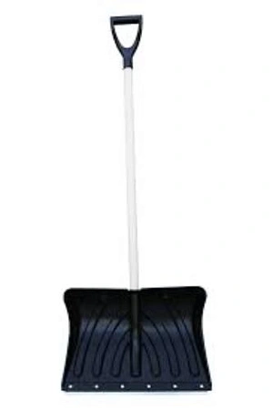 Лопата пластмассовая Буран с алюм. черенком и V ручкой Лопата пластмассовая Буран с алюм. черенком и V ручкой