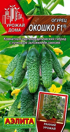 Огурец Окошко F1, 10 шт (Аэлита) Огурец Окошко F1, 10 шт (Аэлита)