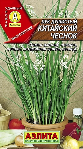 Лук душистый Китайский чеснок 0,3 г (АЭЛИТА) Лук душистый Китайский чеснок 0,3 г (АЭЛИТА)