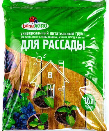 Грунт BonaAGRO для рассады,10 л