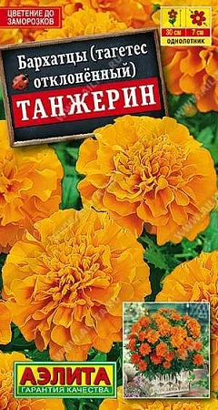 Бархатцы Танжерин обильноцветущие 0,3 г (АЭЛИТА)