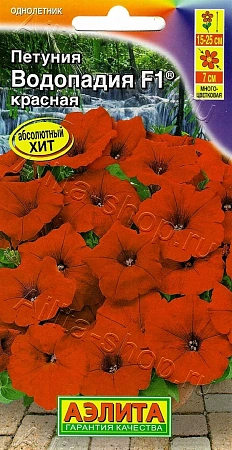 Петуния Водопадия F1 красная, 7 шт Петуния Водопадия F1 красная, 7 шт