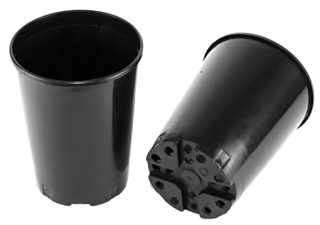 Горшок для рассады высокий d 17,5см, h 21см, объем 4 л, литой