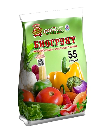 Грунт Двина БИОГРУНТ, 55 л