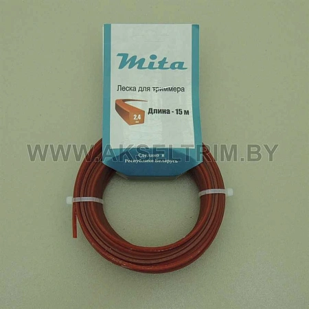 Леска для триммера 2,4*15 квадрат SVIST NEW Леска для триммера 2,4*15 квадрат SVIST NEW