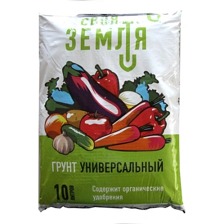 Грунт Своя Земля универсальный, 10 л Грунт Своя Земля универсальный, 10 л