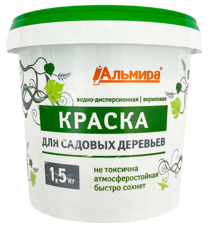 Краска садовая Альмира, 1,5 кг Краска садовая Альмира, 1,5 кг