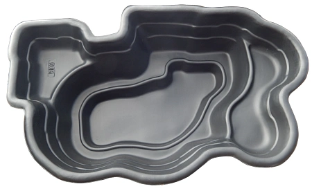 Пруд 900 л. 2410х1530х600 мм Пруд 900 л. 2410х1530х600 мм