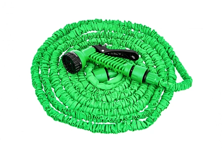 Шланг поливочный "Оазис" с распылителем 5-15 м Шланг поливочный "Оазис" с распылителем 5-15 м