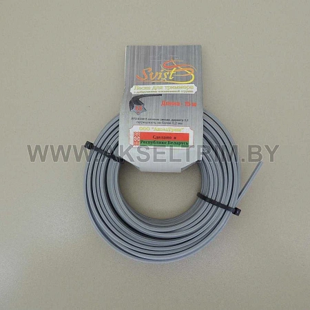 Леска для триммера 3,3*15 звезда MITA Леска для триммера 3,3*15 звезда MITA