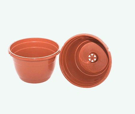 Кашпо d 25 см, h 15,4 см, объем 5 л