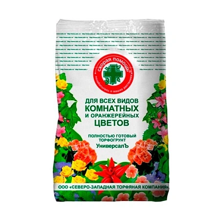 Грунт Скорая помощь для комнатных цветов, 5 л