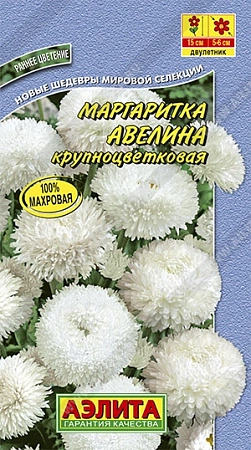 Маргаритка Авелина крупноцветковая, 0,05 г