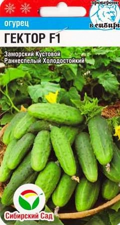 Огурец Гектор F1, 5 шт Огурец Гектор F1, 5 шт